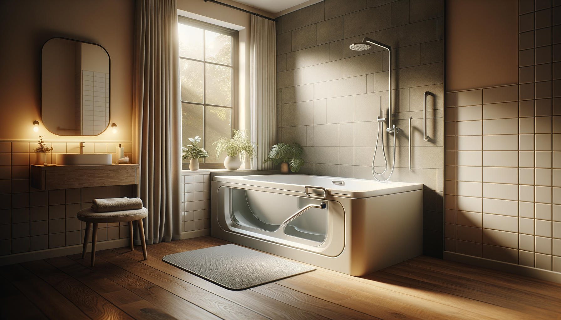 Learn more about the walk-in bathtub