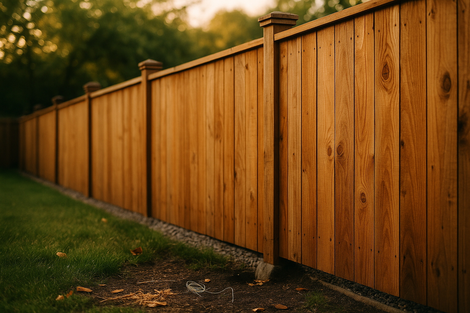 Wooden Fence Installation and Care Guide