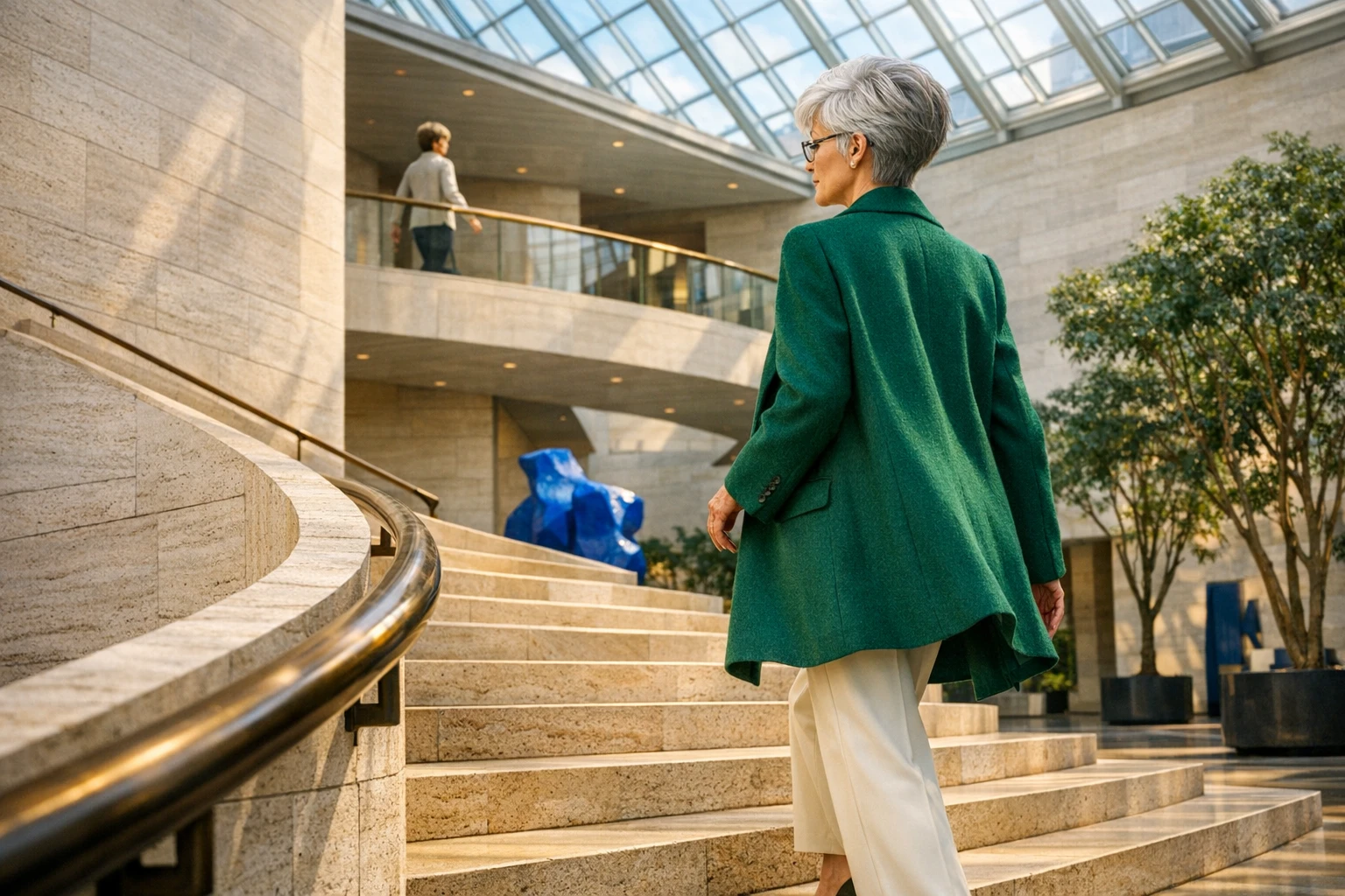 New hairstyles suitable for older women are once again becoming popular