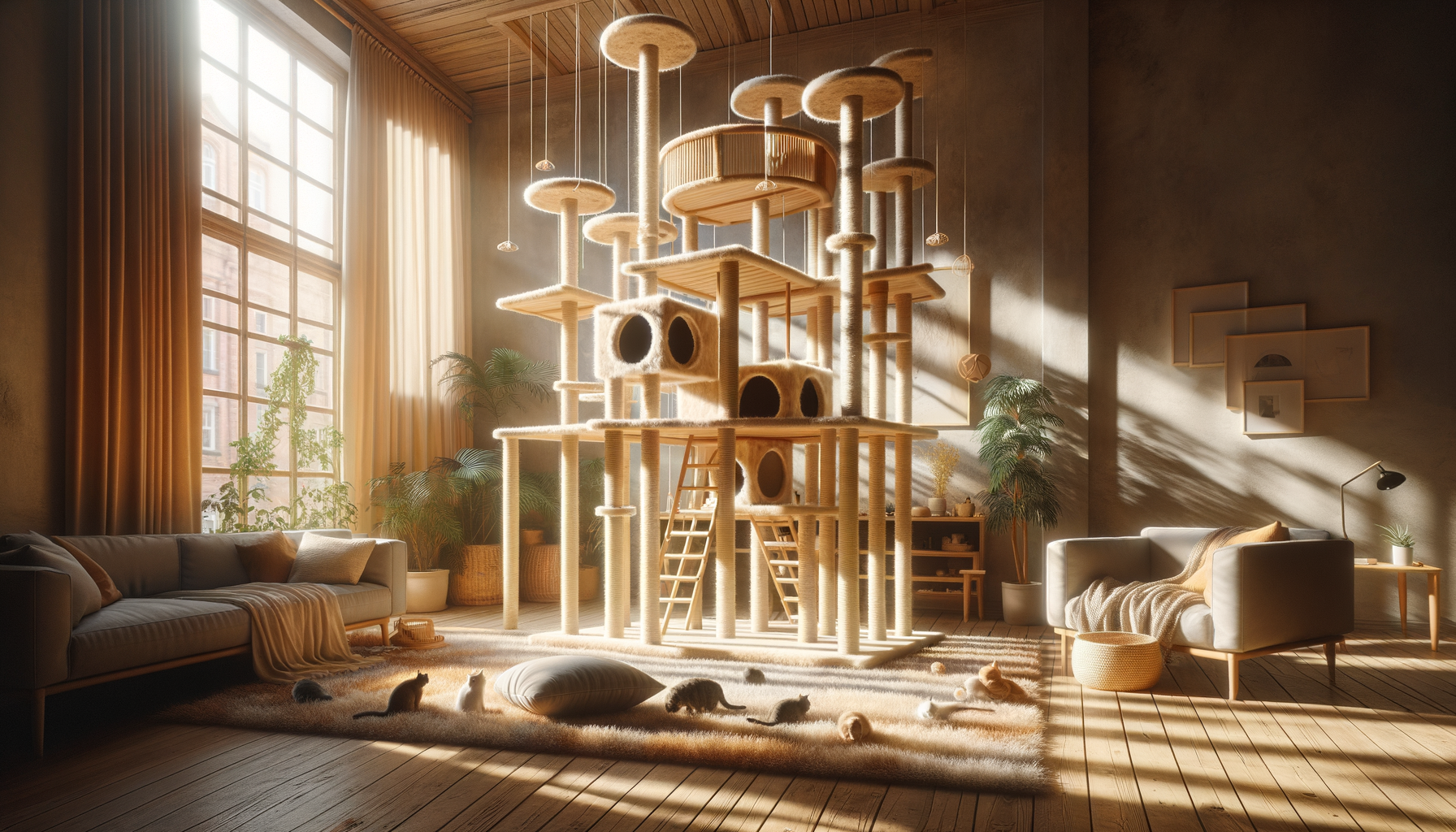 Learn more about cat climbing frames