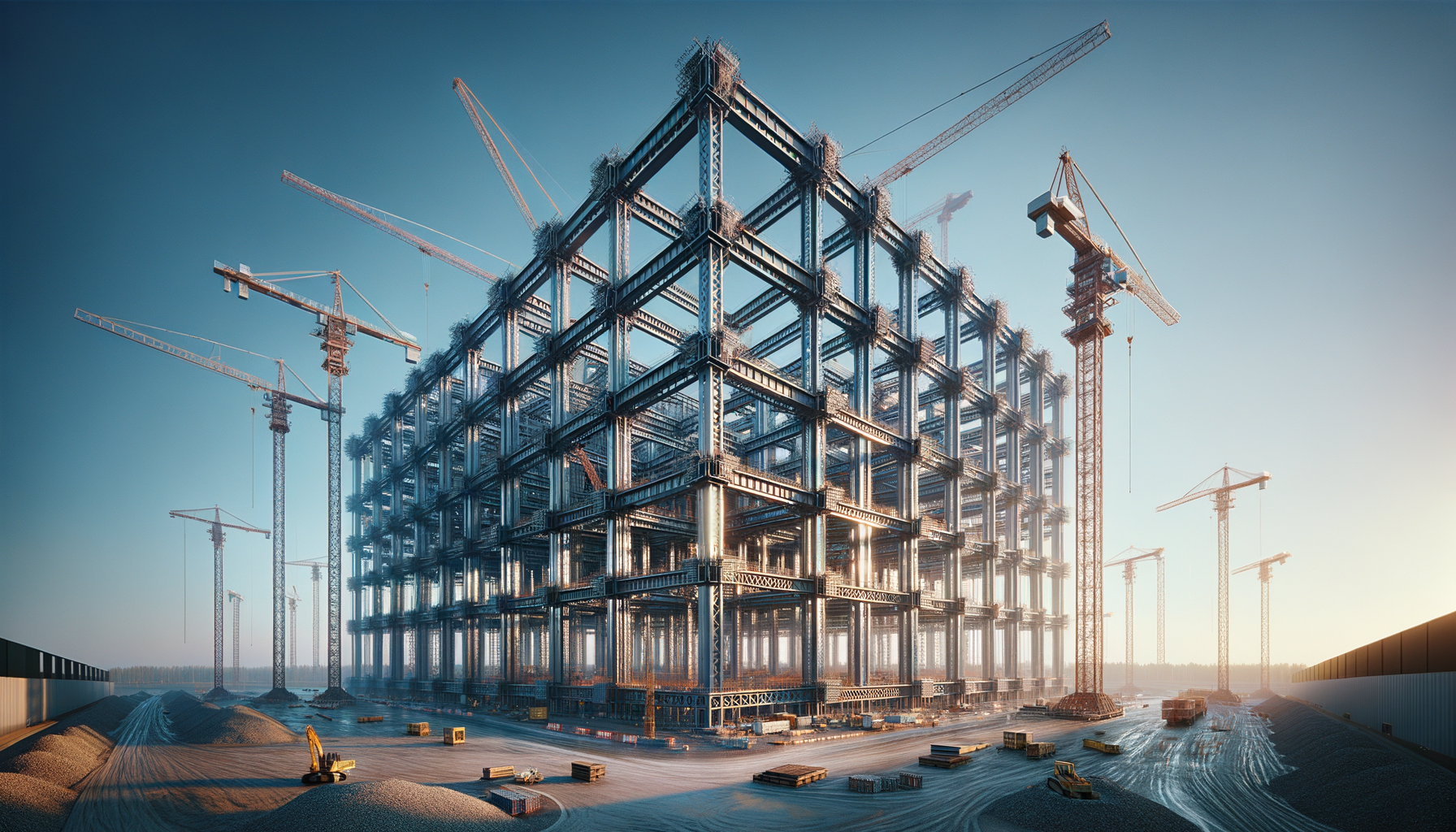 What is steel structure construction and how does it work