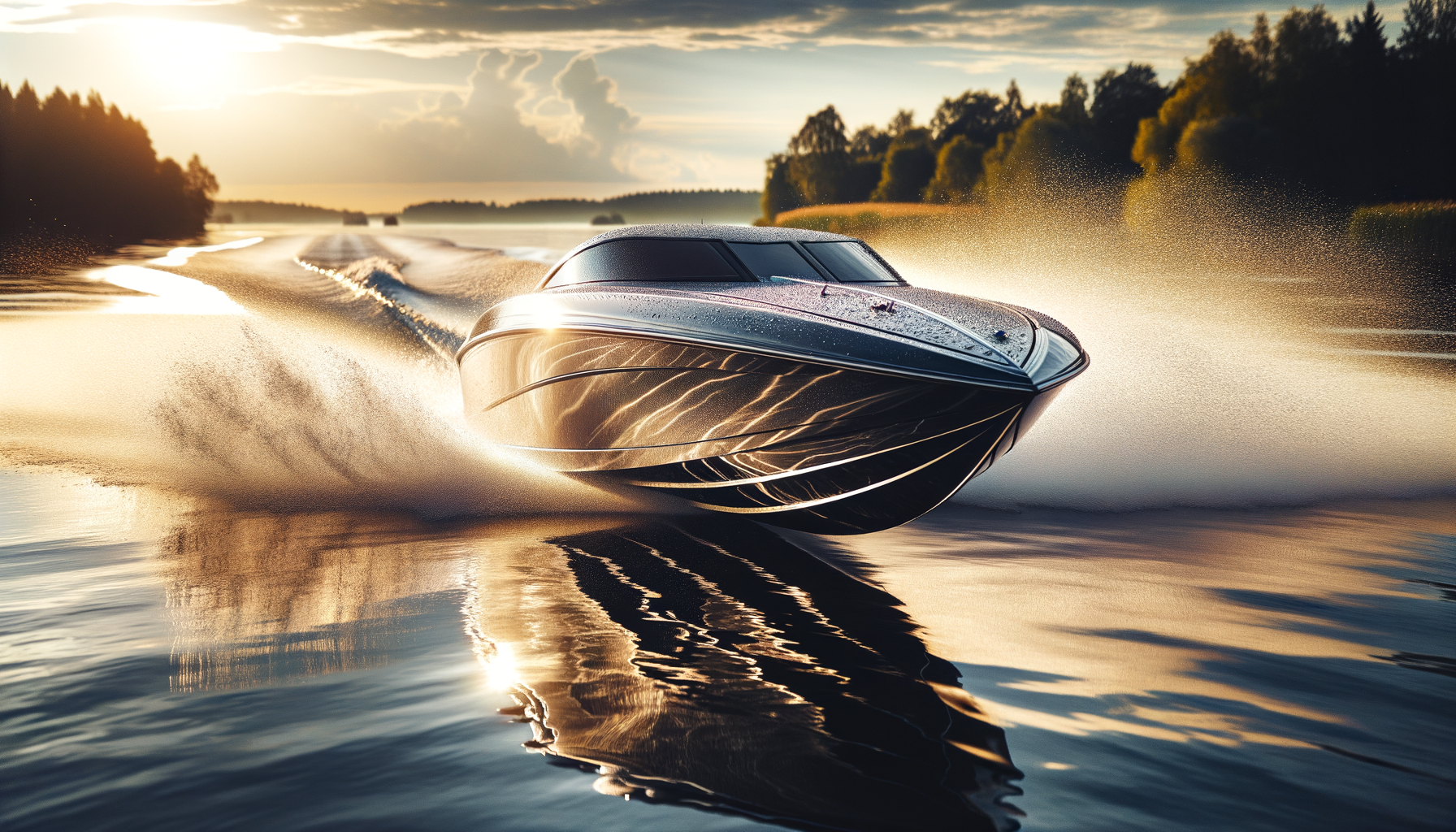 Learn more about the speedboat