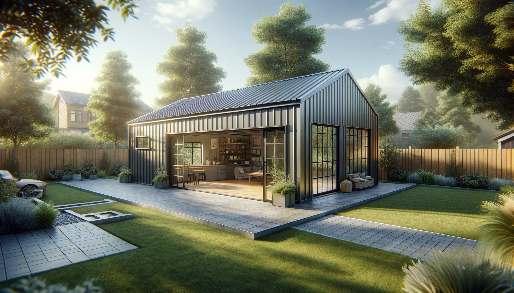 Learn more about prefabricated garages