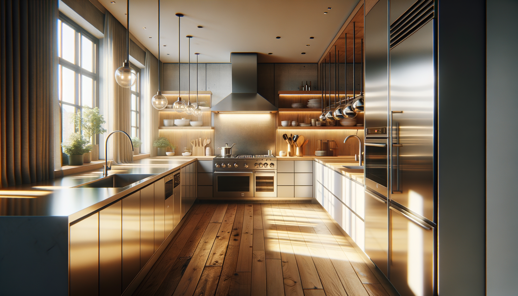 can light placement in kitchen