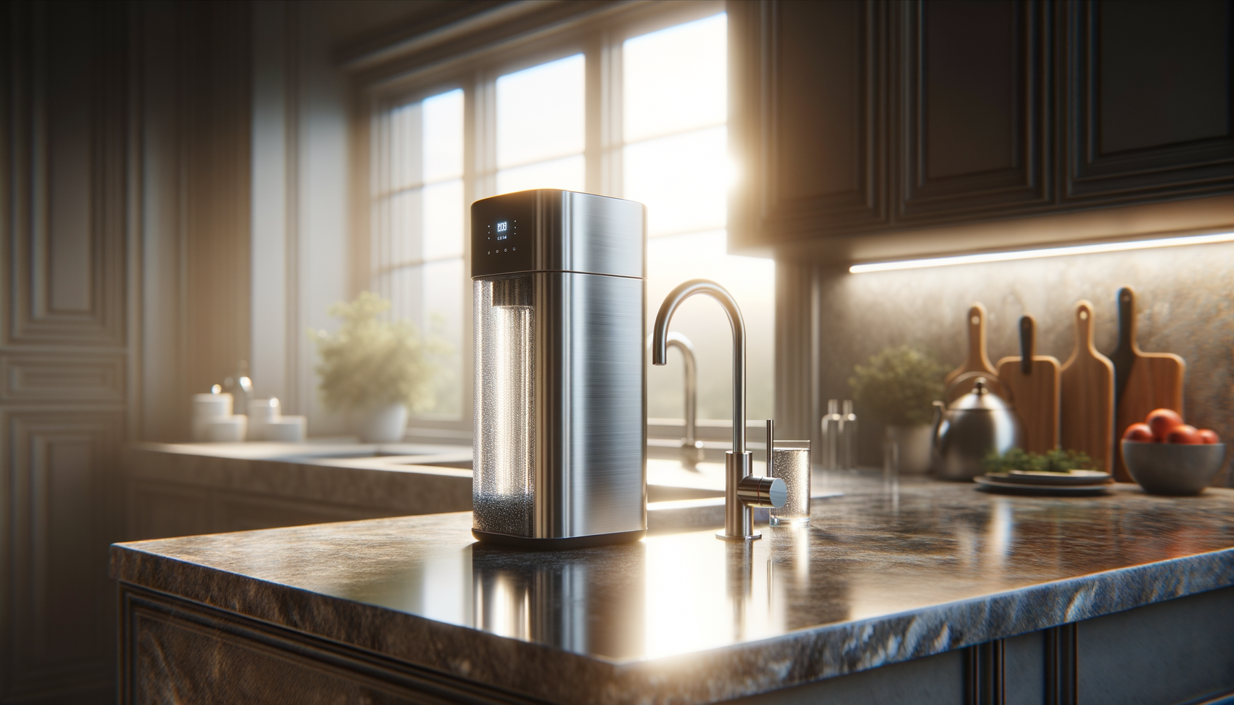 Learn more about the water filtration system
